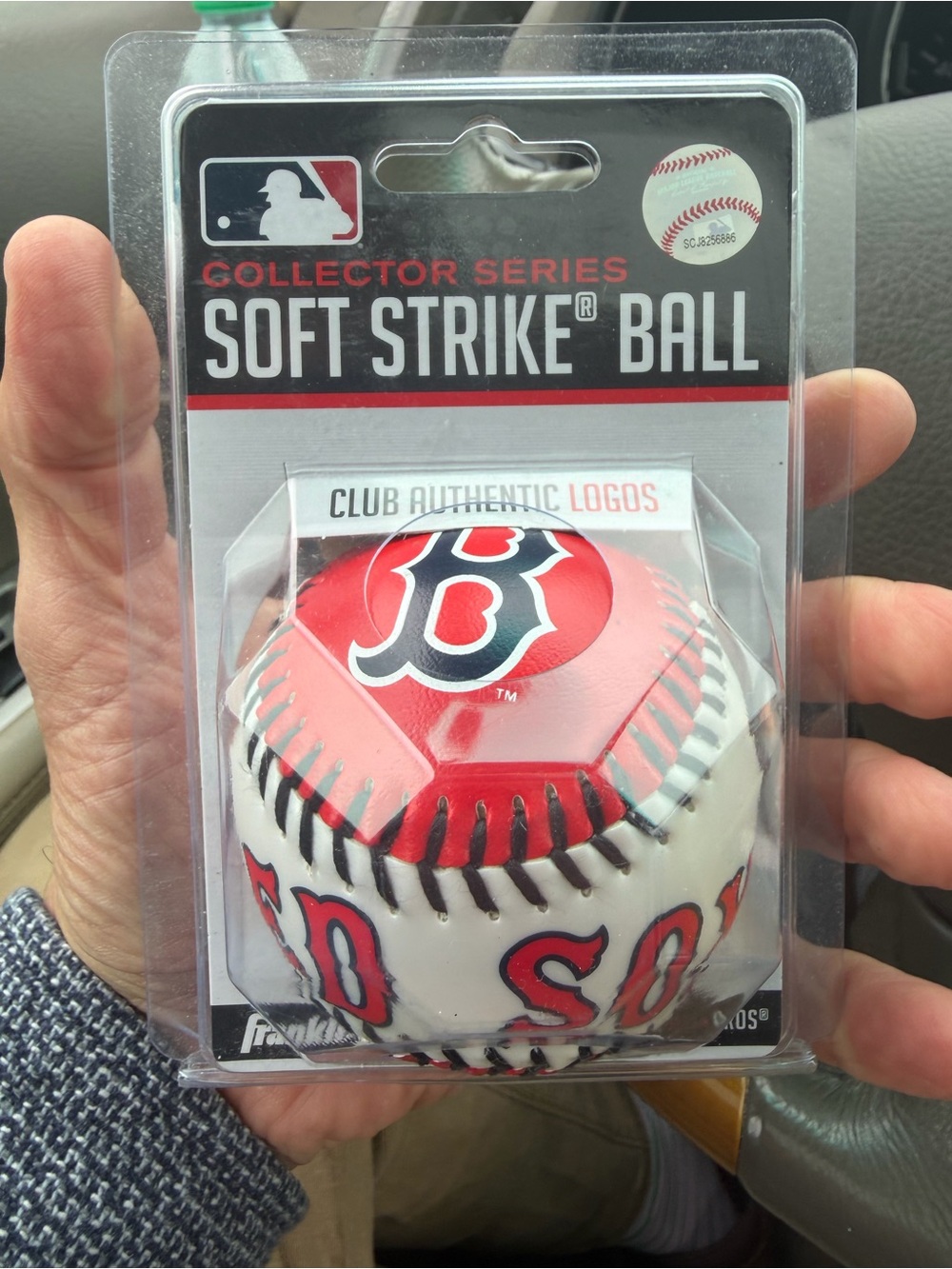 Franklin Sports MLB Collector Series Soft Strike Ball - Boston Red Sox NWT